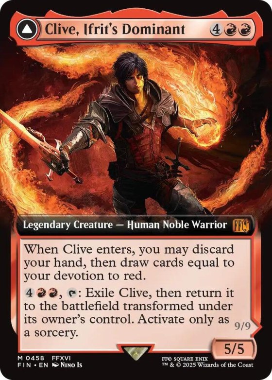 Clive, Ifrit's Dominant