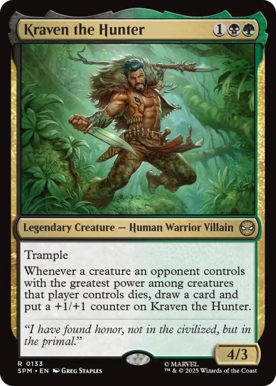 Kraven the Hunter - Foil