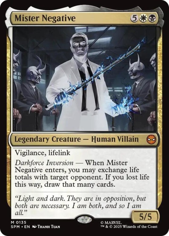 Mister Negative - Foil