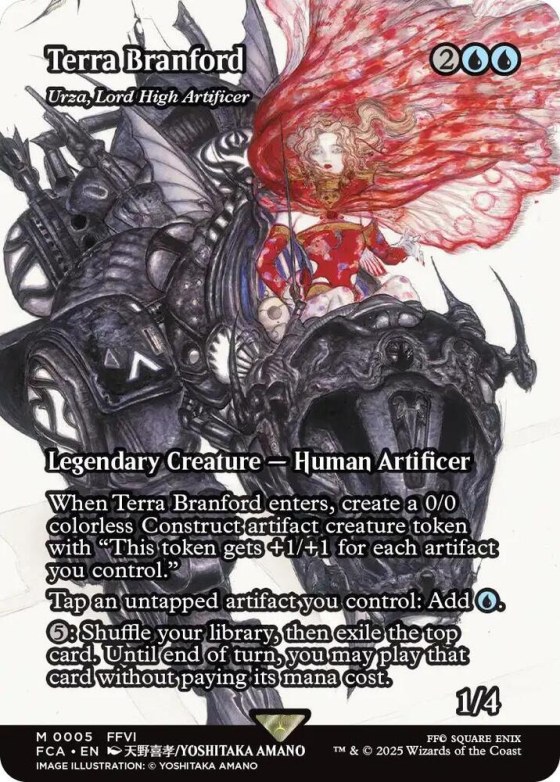 Terra Branford - Urza, Lord High Artificer - Foil