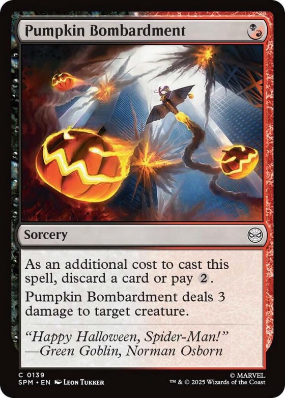 Pumpkin Bombardment - Foil