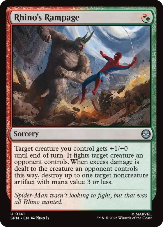 Rhino's Rampage - Foil