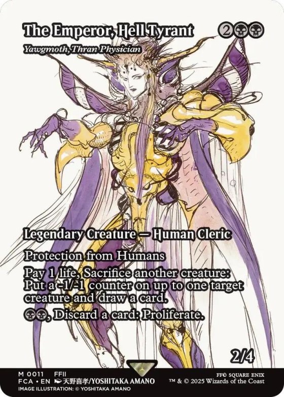 The Emperor, Hell Tyrant - Yawgmoth, Thran Physician