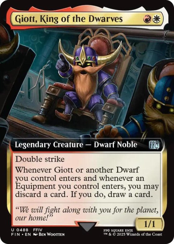 Giott, King of the Dwarves - Foil