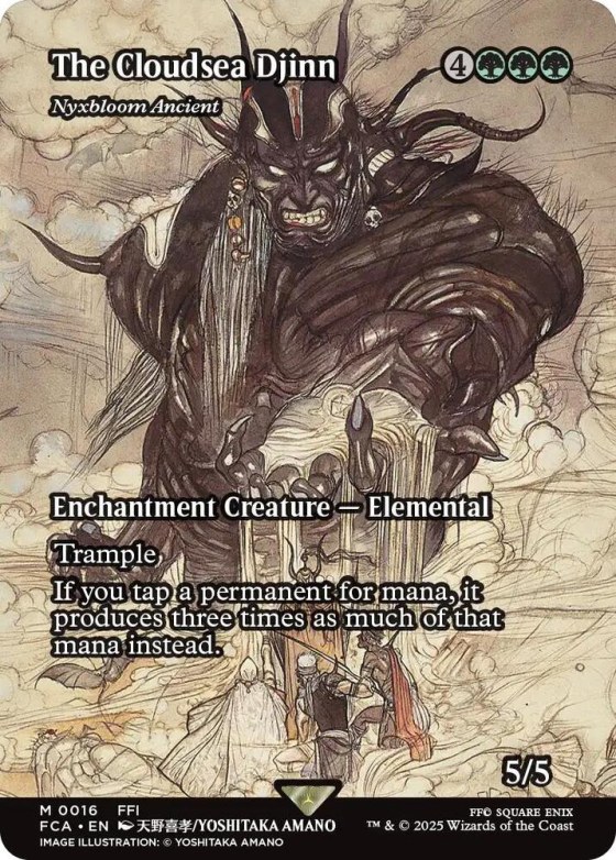 The Cloudsea Djinn - Nyxbloom Ancient