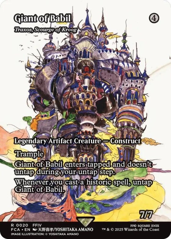 Giant of Babil - Traxos, Scourge of Kroog - Foil