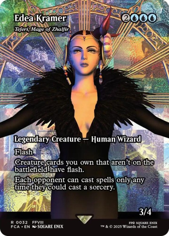 Edea Kramer - Teferi, Mage of Zhalfir - Foil