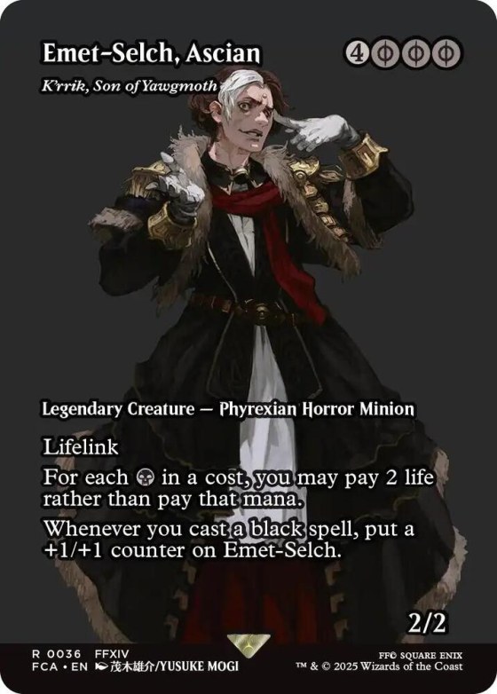 Emet-Selch, Ascian - K'rrik, Son of Yawgmoth
