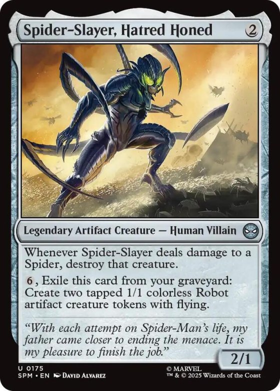Spider-Slayer, Hatred Honed - Foil