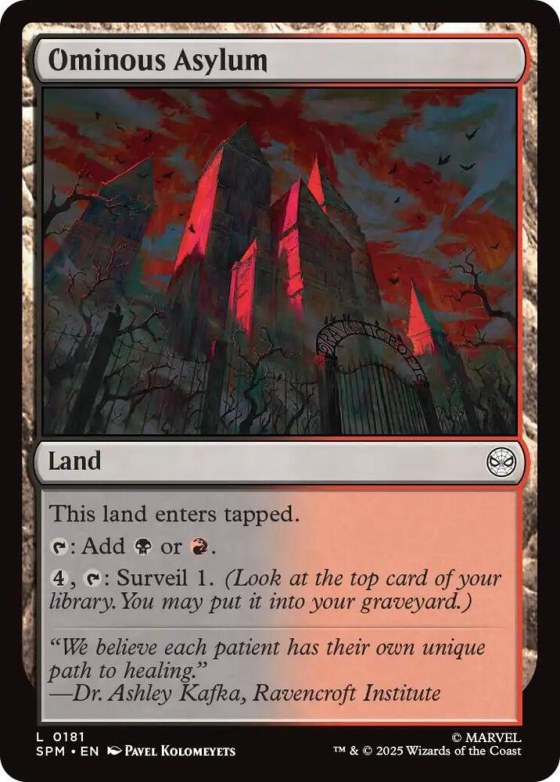 Ominous Asylum - Foil