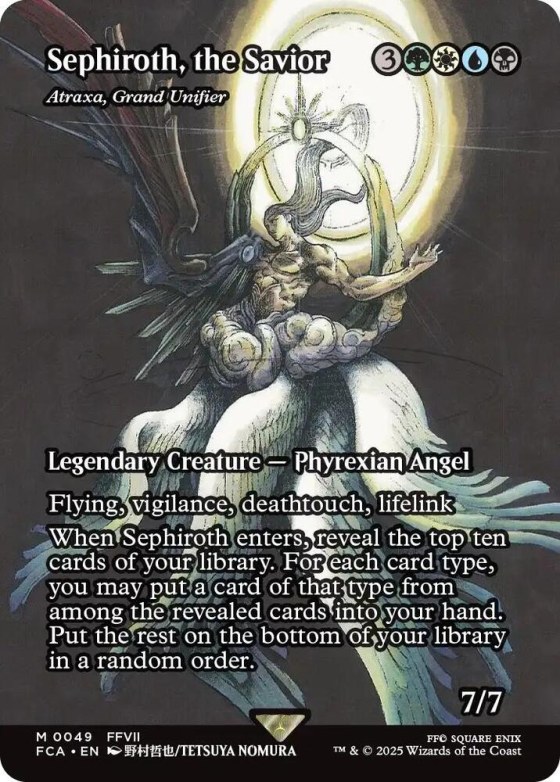 Sephiroth, the Savior - Atraxa, Grand Unifier - Foil