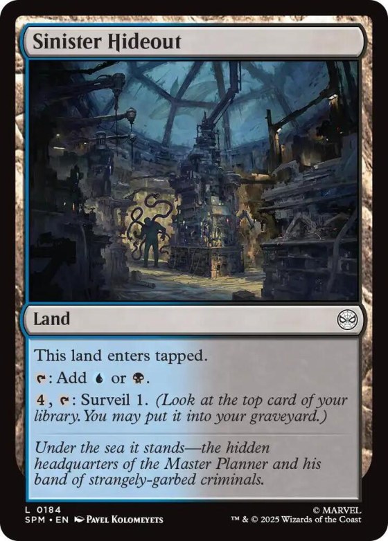Sinister Hideout