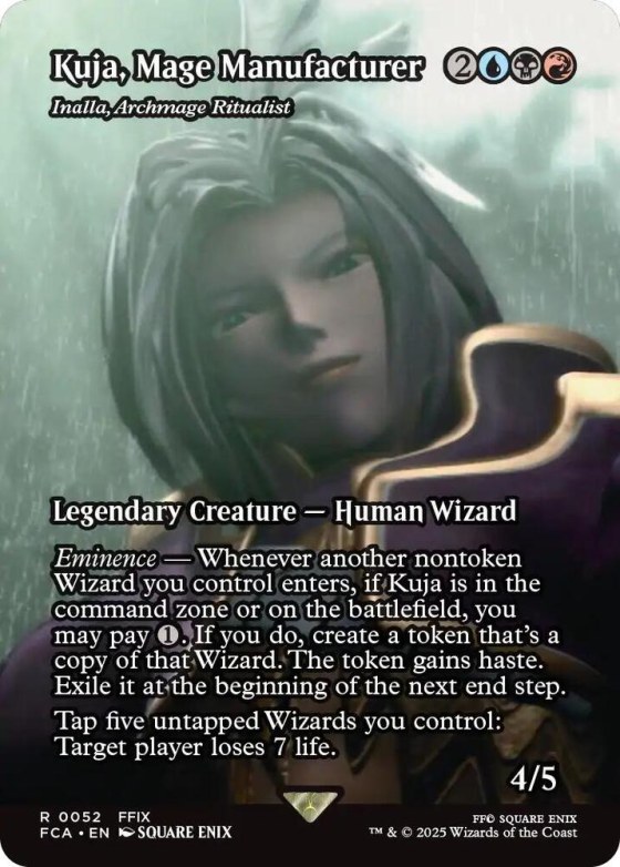 Kuja, Mage Manufacturer - Inalla, Archmage Ritualist - Foil