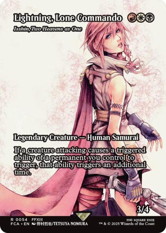 Lightning, Lone Commando - Isshin, Two Heavens as One - Foil