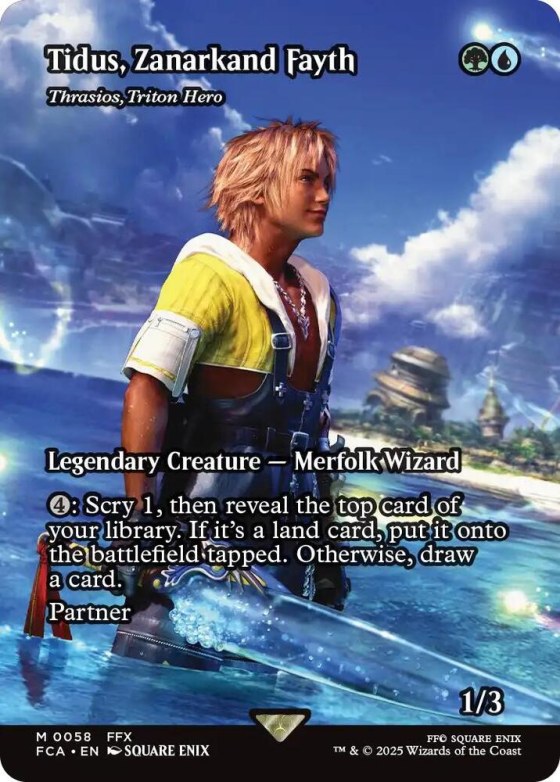 Tidus, Zanarkand Fayth - Thrasios, Triton Hero