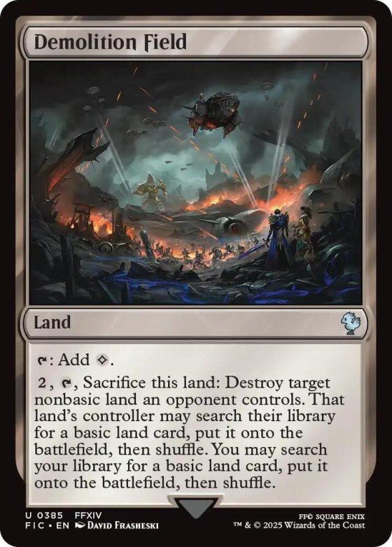 Demolition Field - Surge Foil
