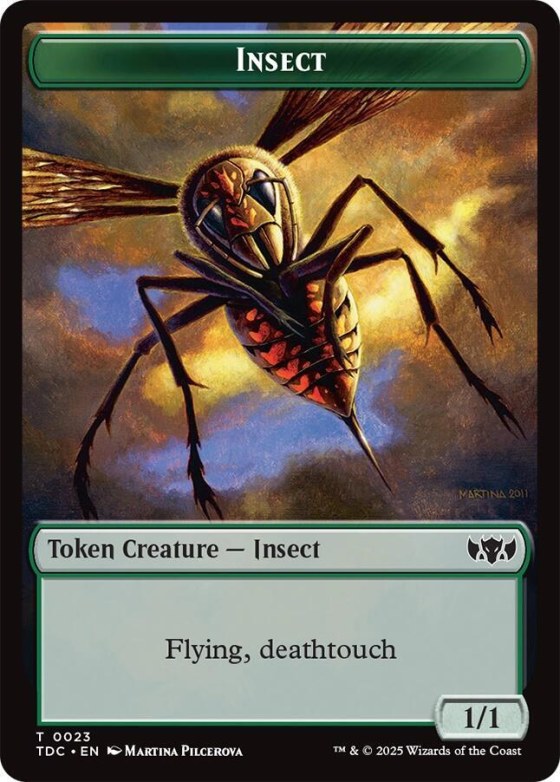Insect (0023) // Wall Double-Sided Token