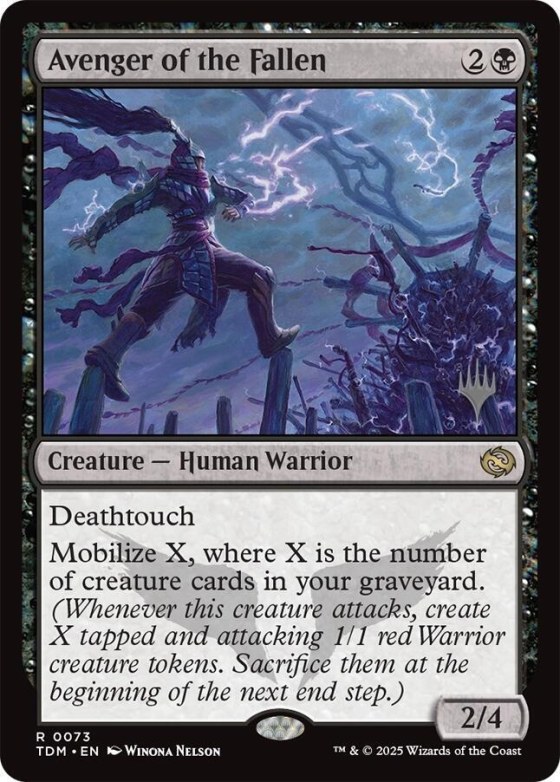 Avenger of the Fallen - Foil