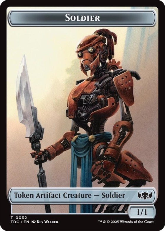 Soldier (0032) // Copy Double-Sided Token
