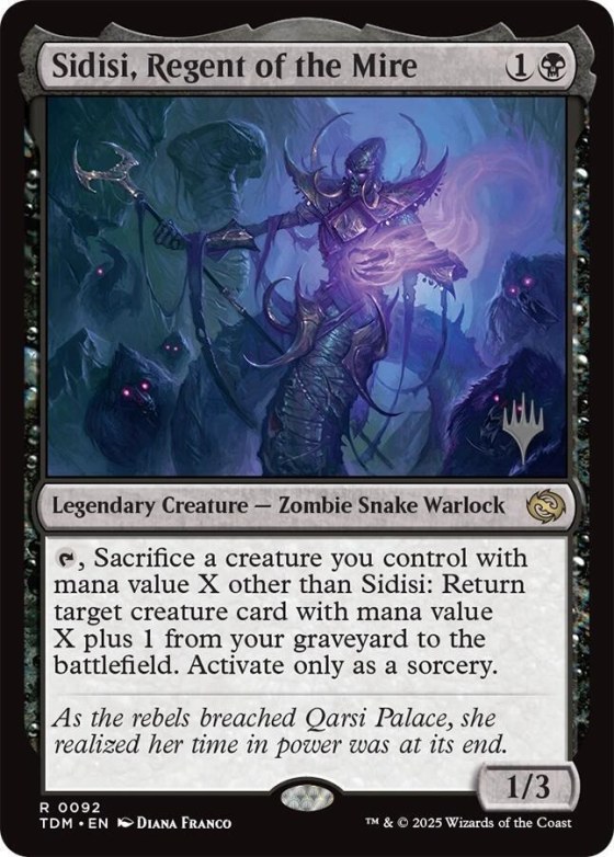Sidisi, Regent of the Mire - Foil
