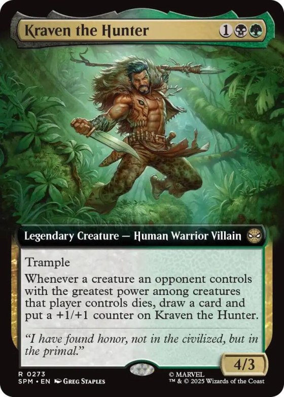 Kraven the Hunter - Foil