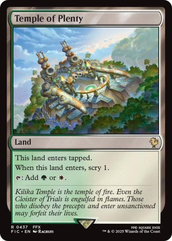 Temple of Plenty - Surge Foil
