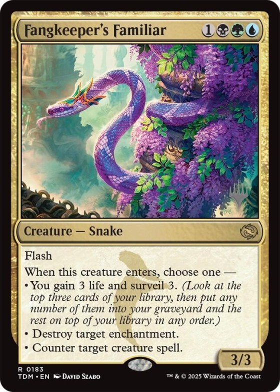 Fangkeeper's Familiar - Foil