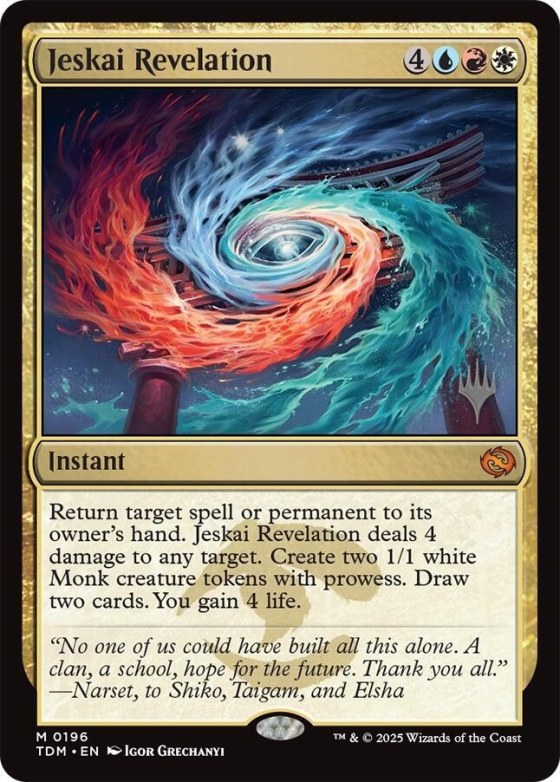 Jeskai Revelation - Foil