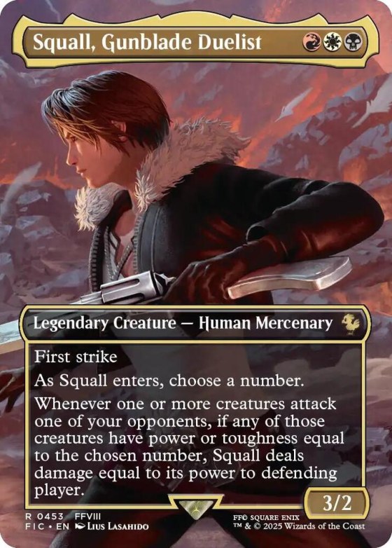 Squall, Gunblade Duelist - Foil