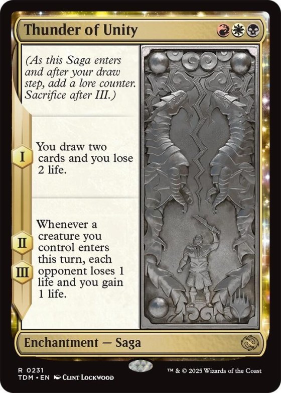 Thunder of Unity - Foil