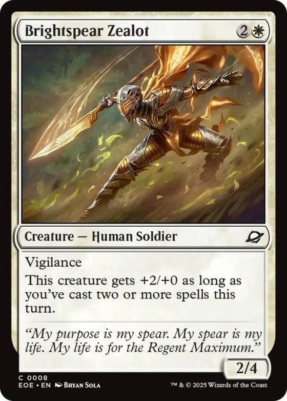 Brightspear Zealot - Foil