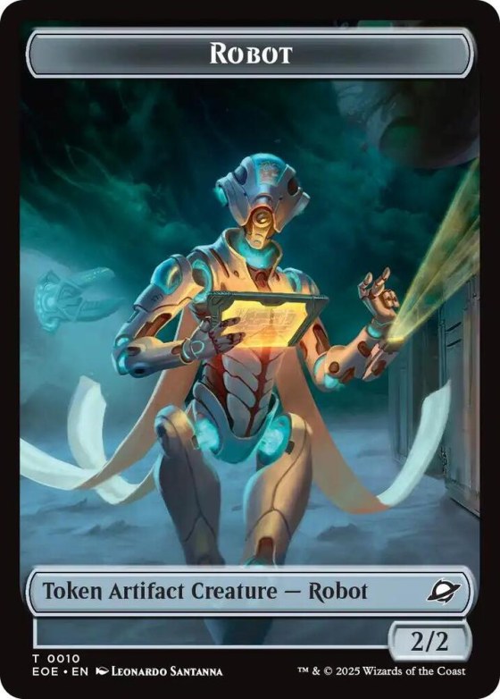 Robot // Drone Double-Sided Token - Foil