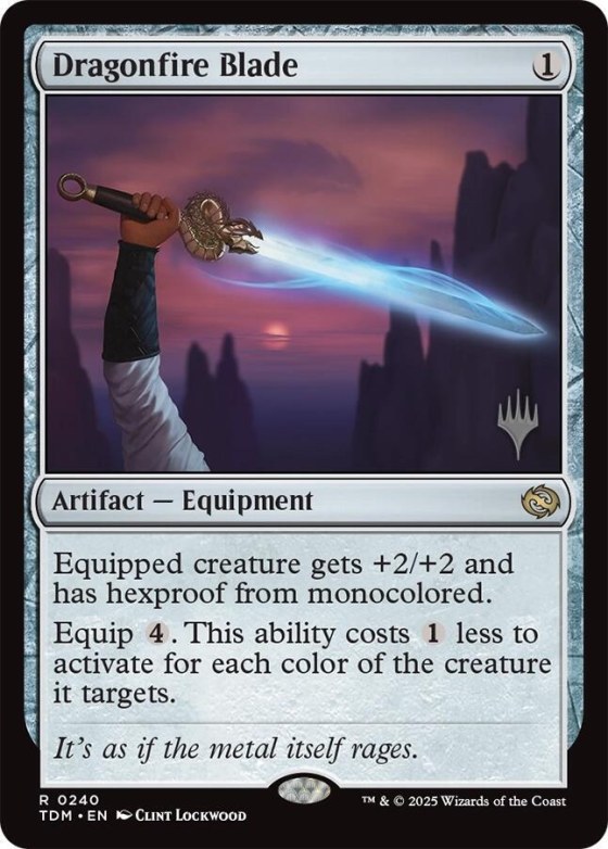 Dragonfire Blade - Foil