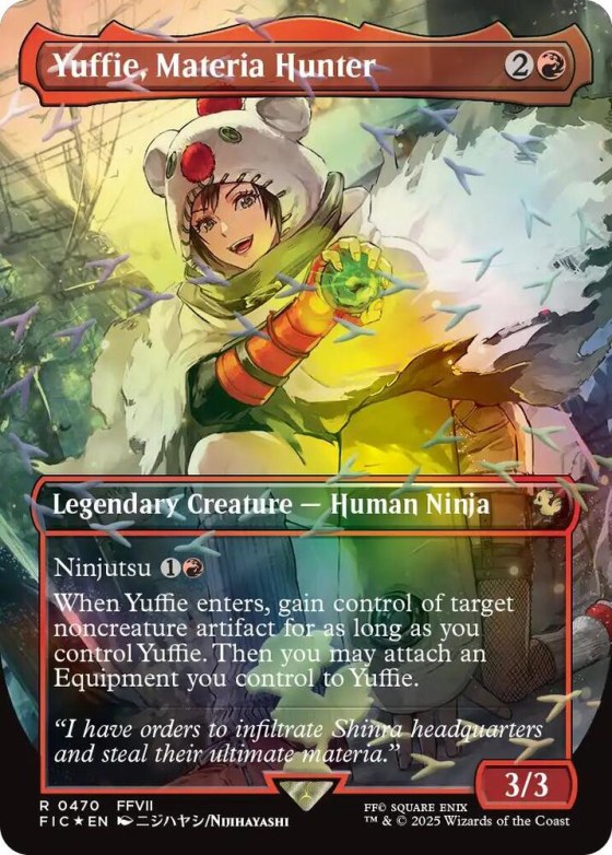 Yuffie, Materia Hunter