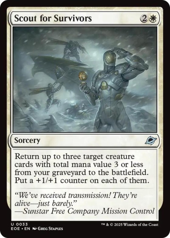 Scout for Survivors - Foil