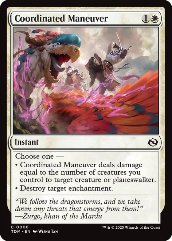 Coordinated Maneuver - Foil