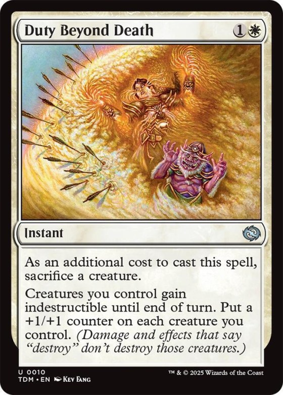 Duty Beyond Death - Foil