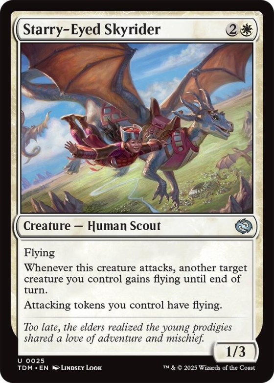 Starry-Eyed Skyrider - Foil