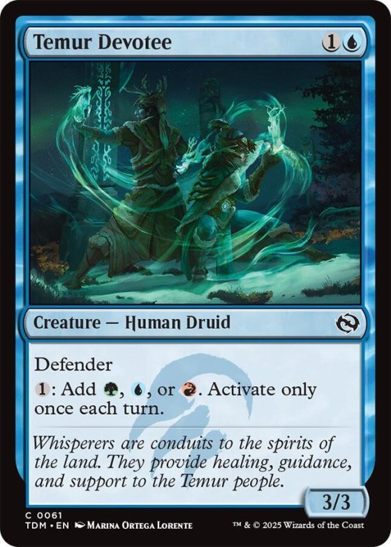 Temur Devotee - Foil