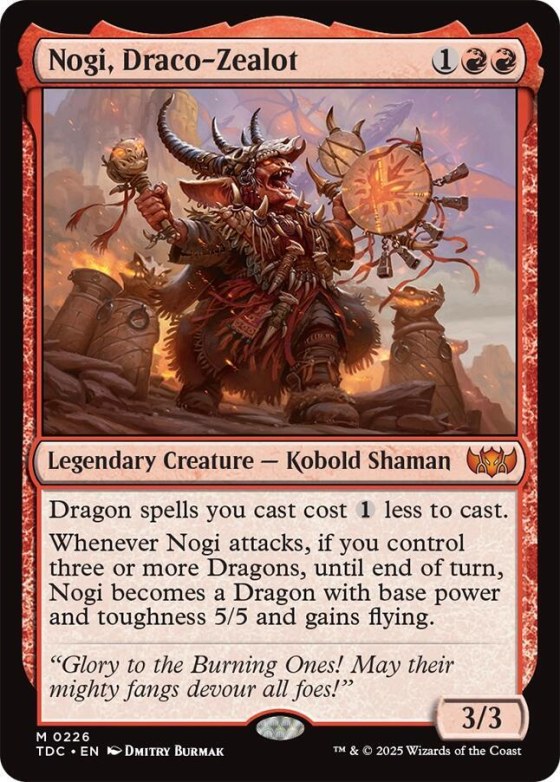 Nogi, Draco-Zealot