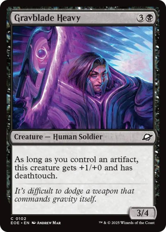 Gravblade Heavy - Foil