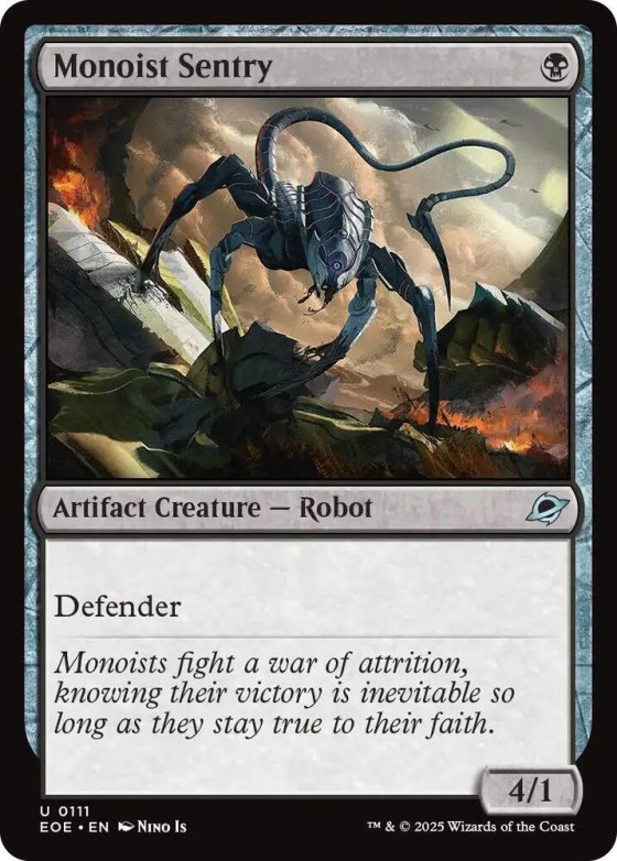 Monoist Sentry - Foil