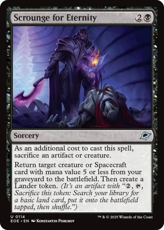 Scrounge for Eternity - Foil
