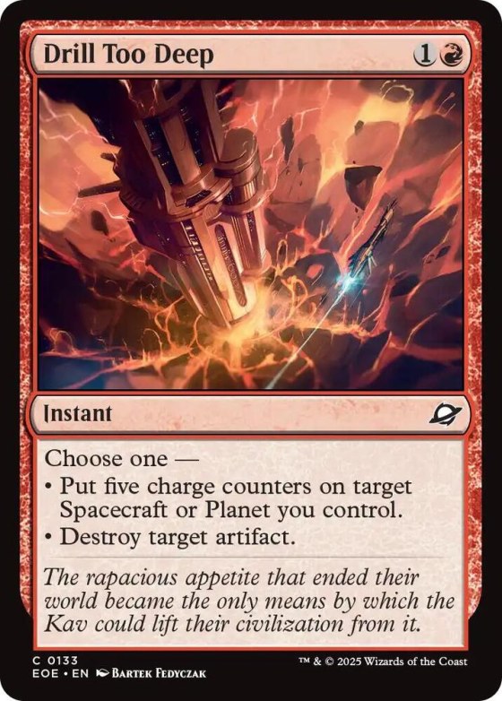 Drill Too Deep - Foil