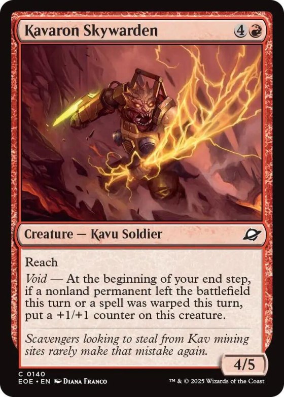Kavaron Skywarden - Foil