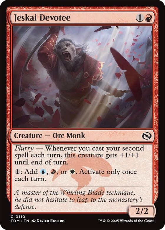 Jeskai Devotee - Foil