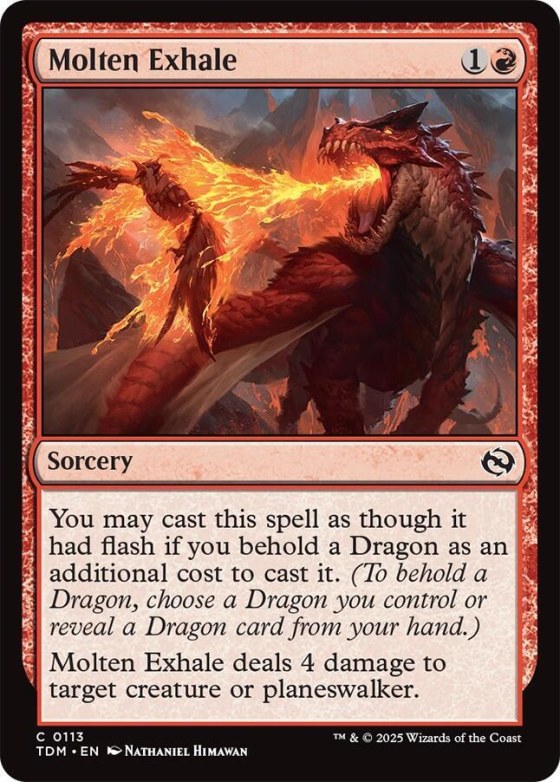 Molten Exhale - Foil