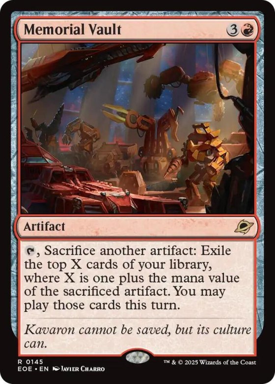 Memorial Vault - Foil