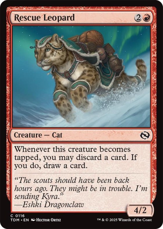 Rescue Leopard - Foil