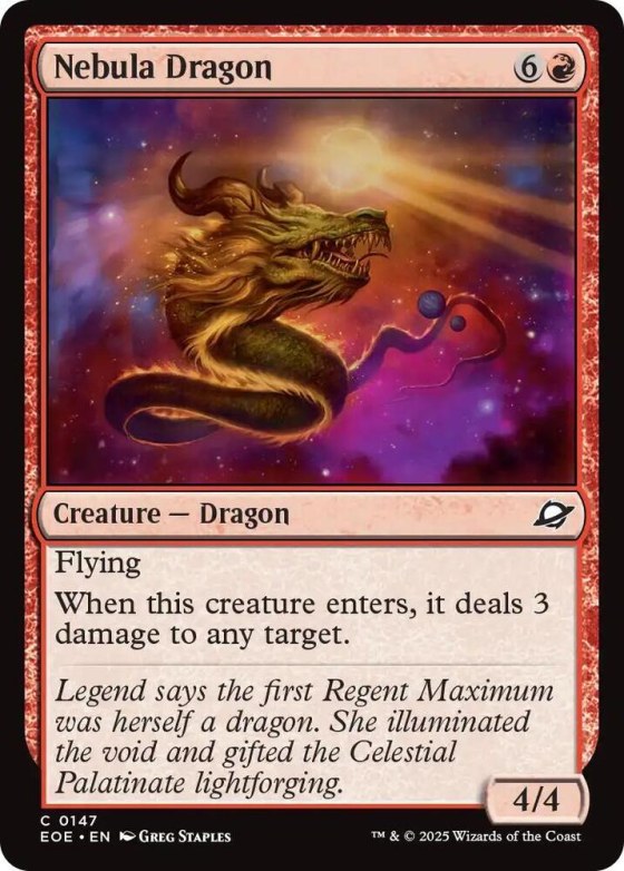 Nebula Dragon - Foil